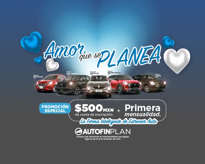 Arranca tu plan con buen autofin